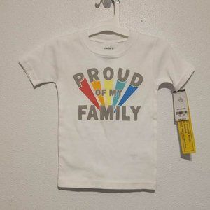 🌷3/$25🌷Carter's Proud of my family(unisex)